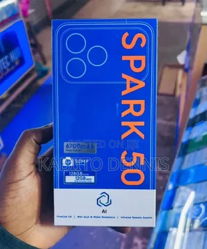 New Tecno Spark 50 128 GB Orange