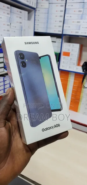New Samsung Galaxy A06 128 GB Black