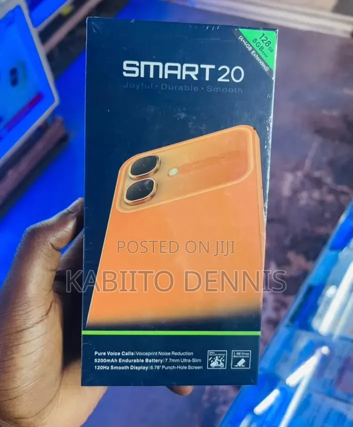 New Infinix Smart 20 128 GB Orange