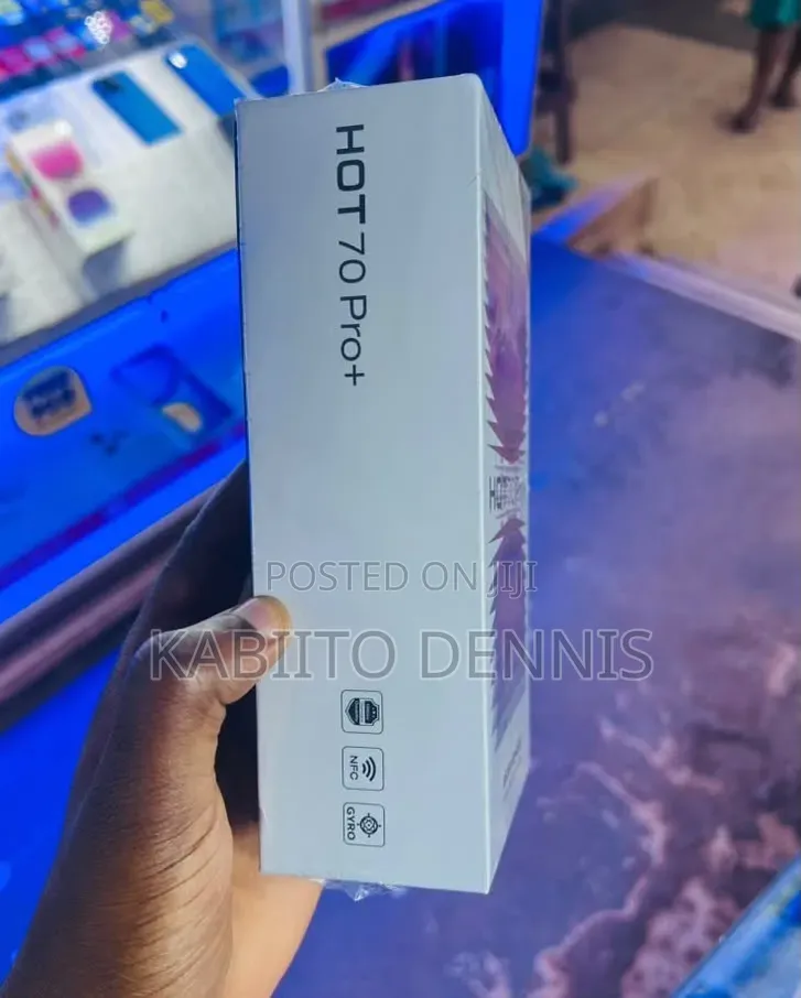 New Infinix Hot 70 Pro 5G+ 256 GB Black