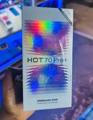 New Infinix Hot 70 Pro 5G+ 256 GB Black