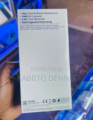 New Infinix Hot 70 Pro 5G+ 256 GB Black