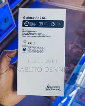 New Samsung Galaxy A17 5G 256 GB Black