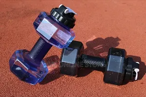 2.2-Liter Dumbbell-Shaped Sports Water Bottle