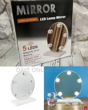 Hollywood-Style Lighted Vanity Makeup Mirror