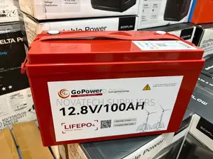 12.8V 100Ah GoPower LiFePO4 Battery for Off-Grid Solar Systems