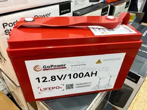GoPower 12.8V 100Ah Deep Cycle Lithium Solar Battery