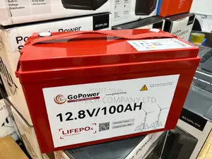 GoPower 12.8V 100Ah Deep Cycle Lithium Solar Battery
