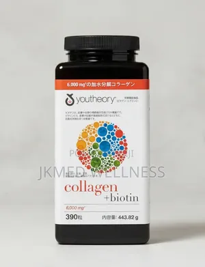 Collagen Plus Biotin, 390 Tablets 6000mg