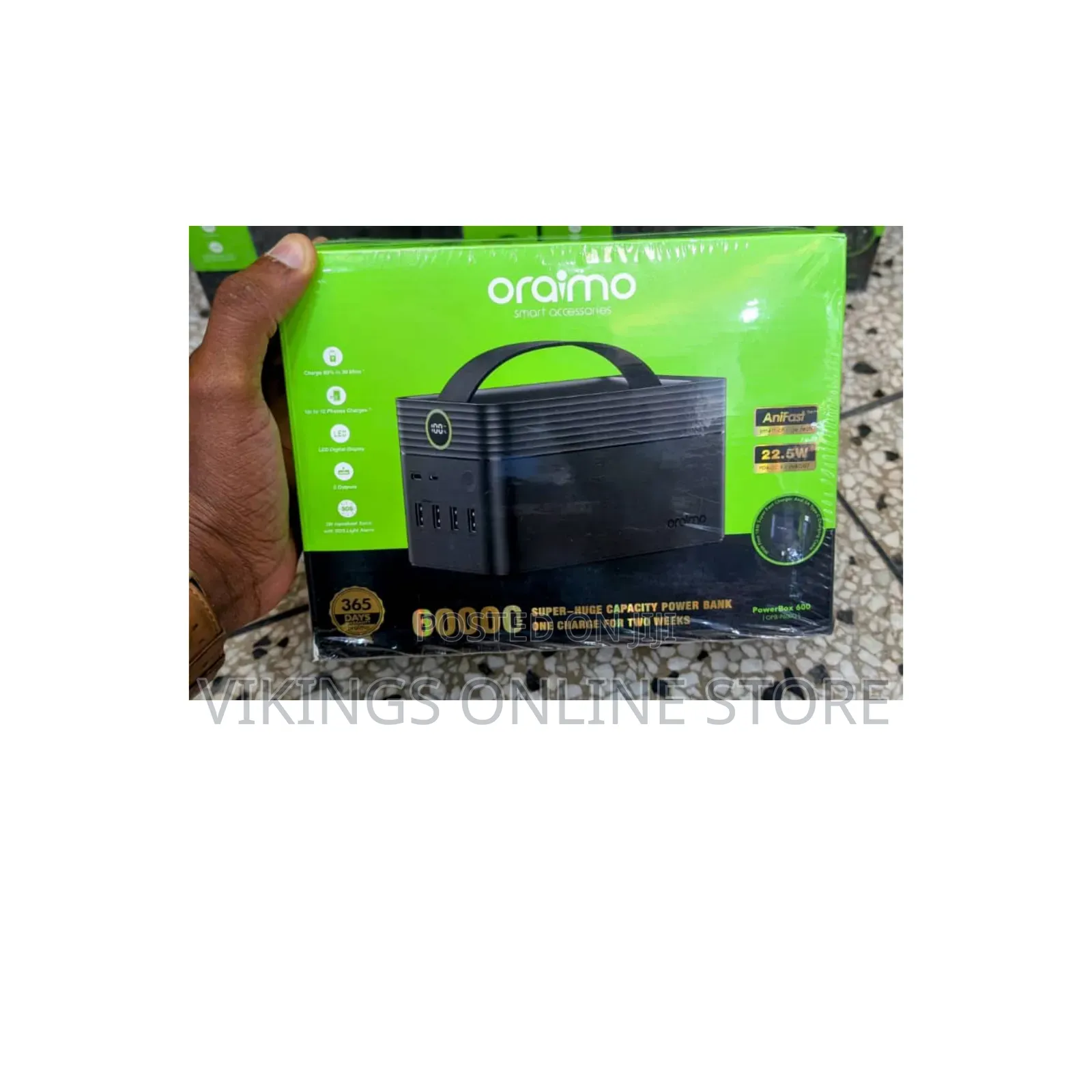 A Heavy-Duty 60,000mAh Portable Power Bank