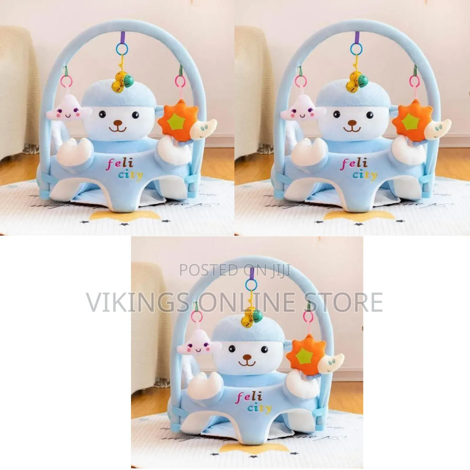 Feli City Plush Baby Support Seat
