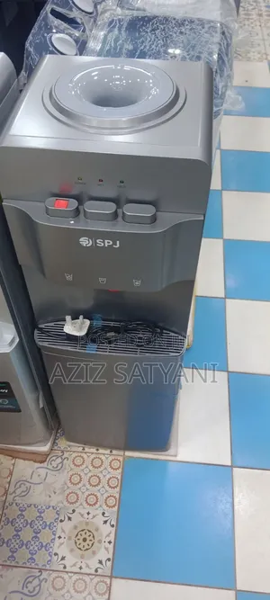 SPJ Hot and Cold Water Dispenser 3-Tap Top-Loading Electric Cooling