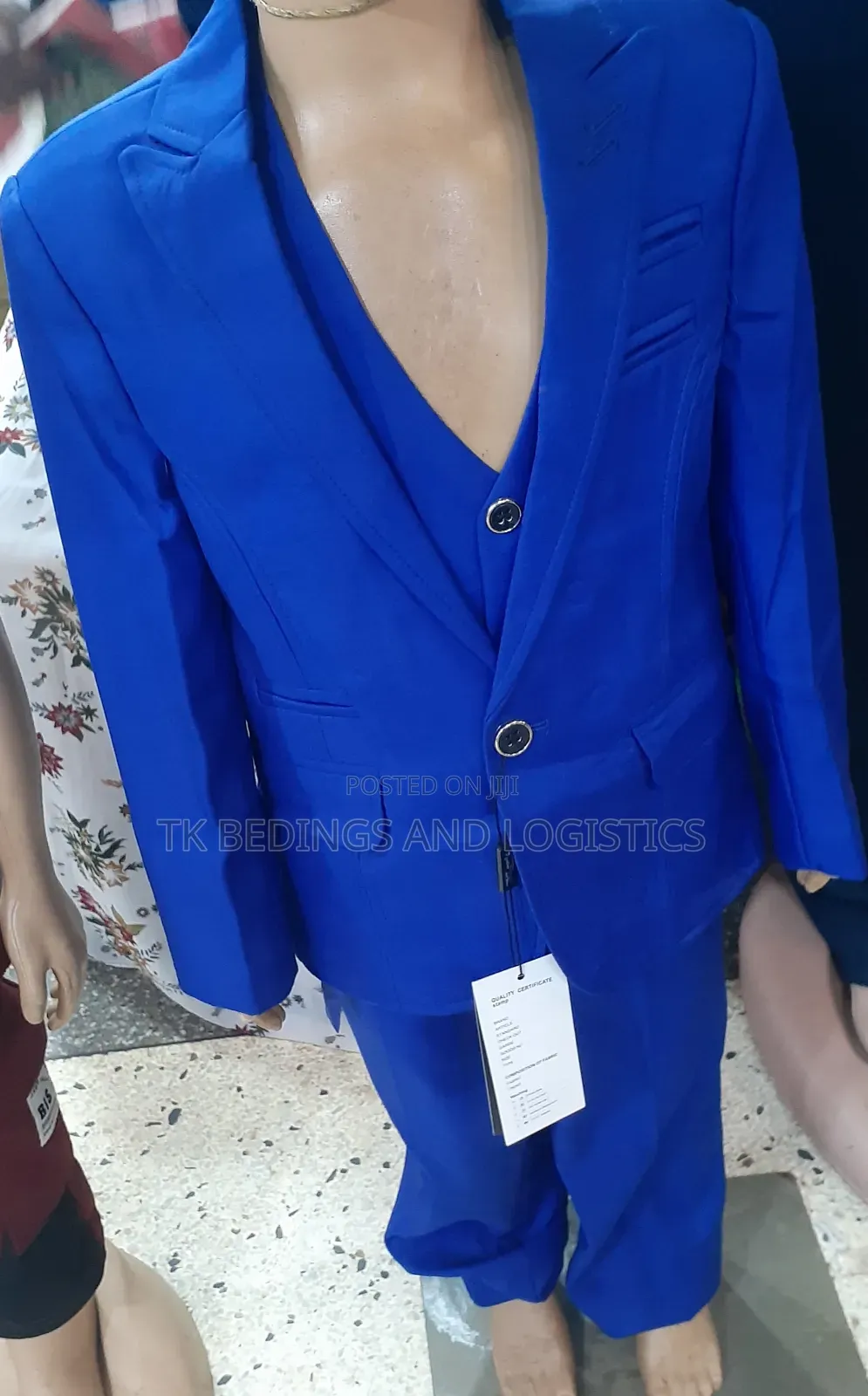 Kids Royal Blue Suit