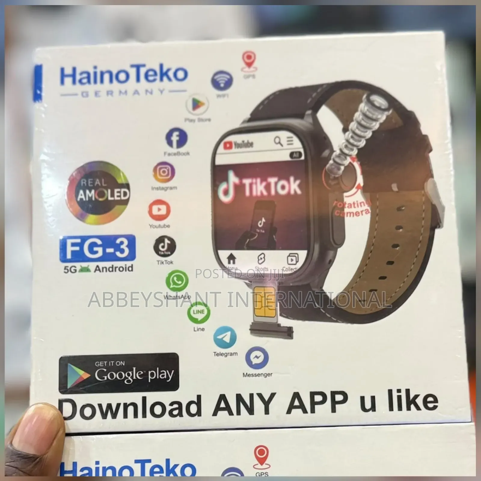 Android Smartwatch Haino Teko FG-3 5G Android Smartwatch