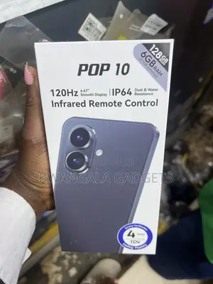 New Tecno Pop 10 128 GB Black