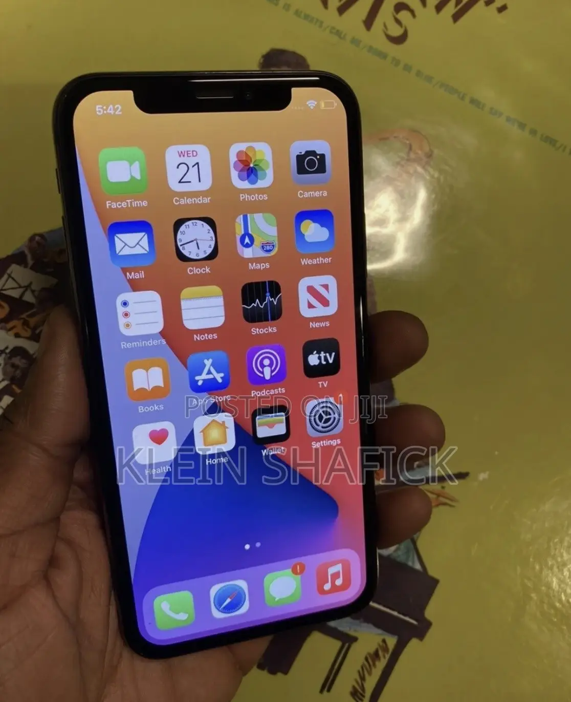 Apple iPhone X 256 GB Black