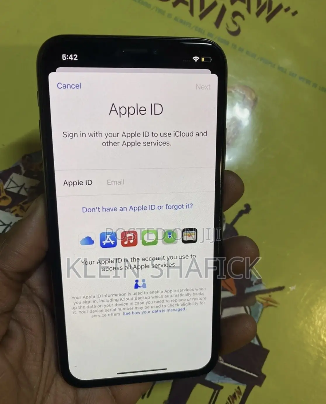 Apple iPhone X 256 GB Black