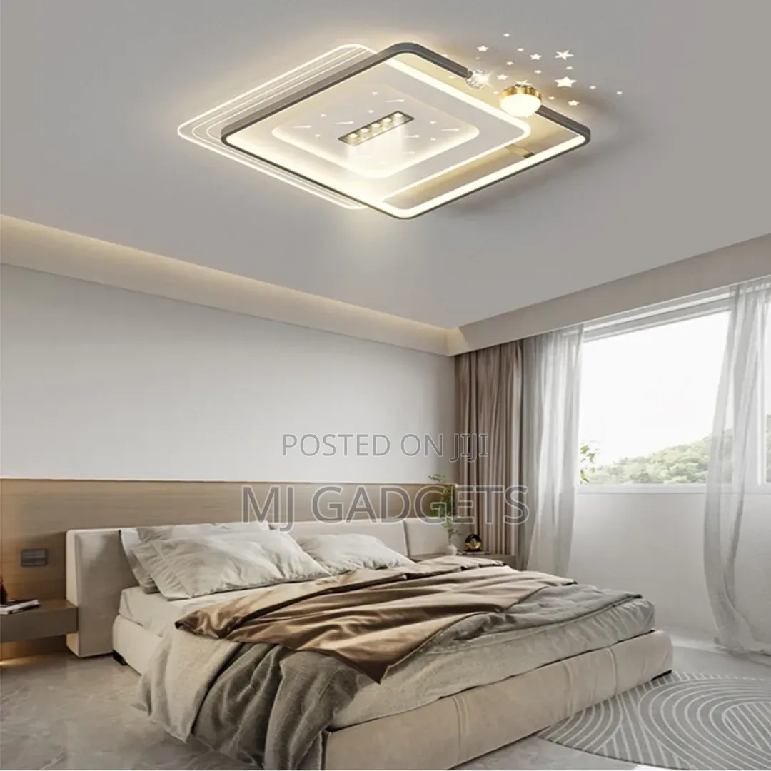 Modern LED 2 in 1 Ceiling Fan Light | Remote Control | Color Changing