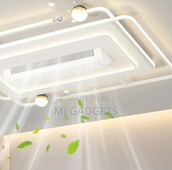 Modern LED 2 in 1 Ceiling Fan Light | Remote Control | Color Changing