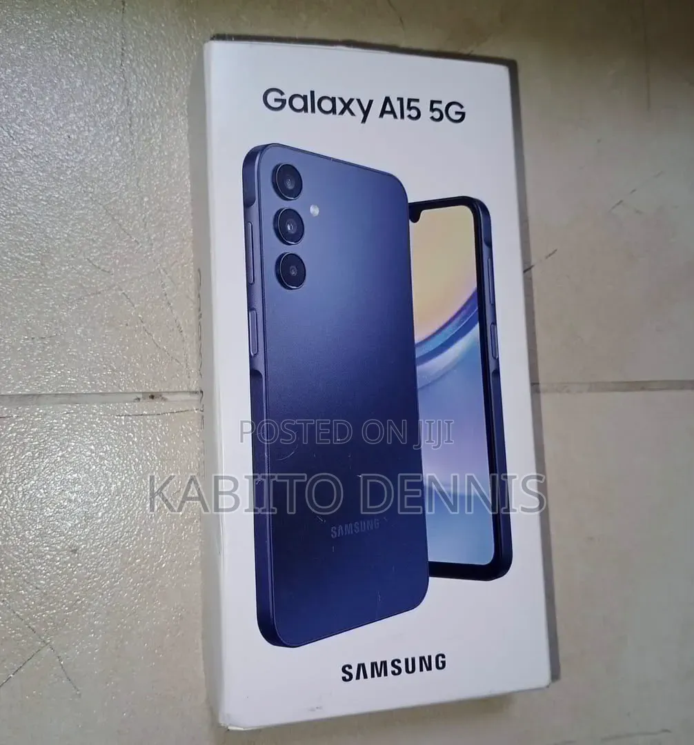 New Samsung Galaxy A15 5G 256 GB Black
