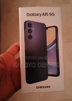 New Samsung Galaxy A15 5G 256 GB Black