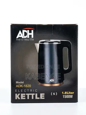 ADH ADK-1820 Stainless Steel Electric Kettle - 1.8L (1500W)
