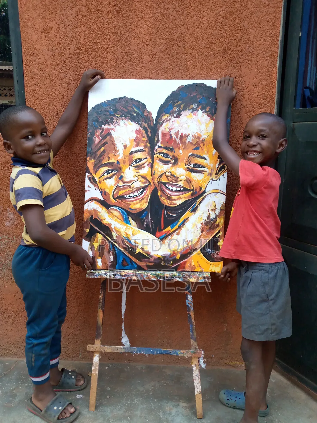 Painting Acrylics on Comvas