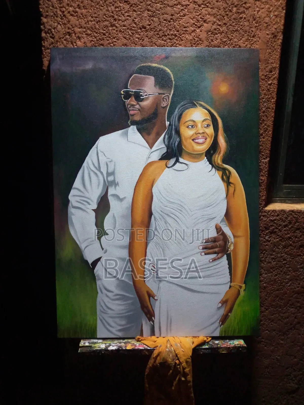 Painting Acrylics on Comvas