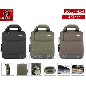 DENGGAO 14.5 Inch Small Canvas Messenger Bag
