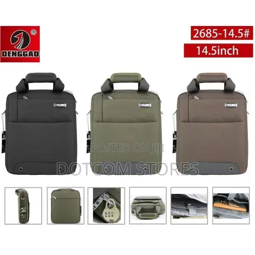 DENGGAO 14.5 Inch Small Canvas Messenger Bag
