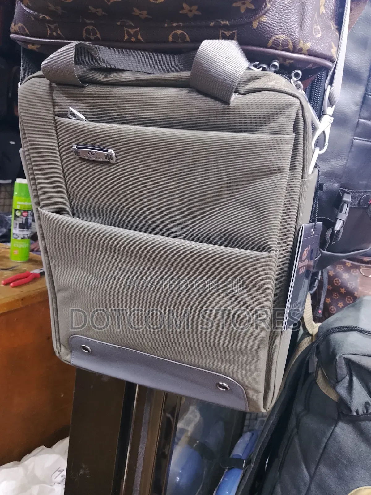 DENGGAO 14.5 Inch Small Canvas Messenger Bag
