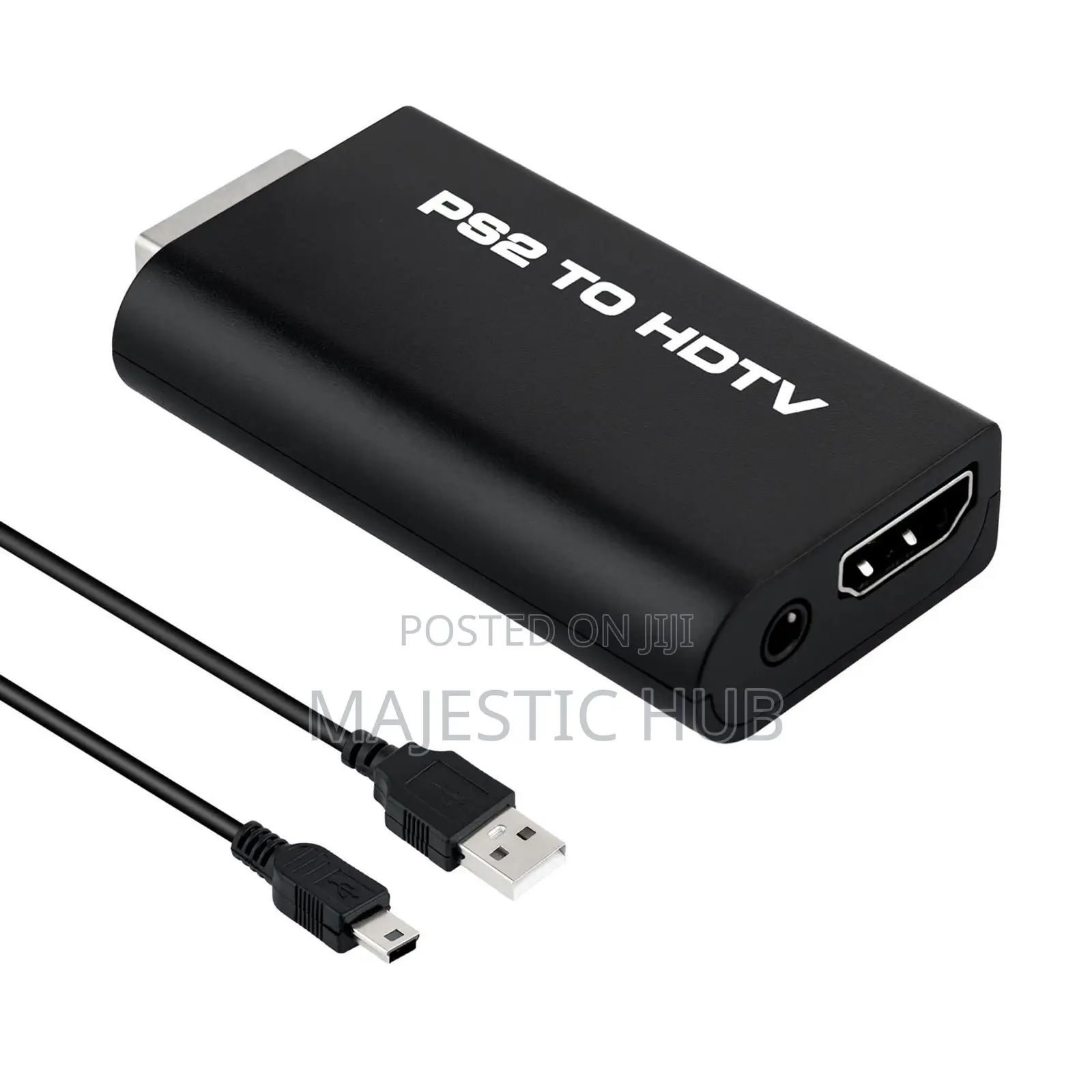 PS2 to HDTV Converter – Full HD 1080P Adapter With 3.5mm Audio Output