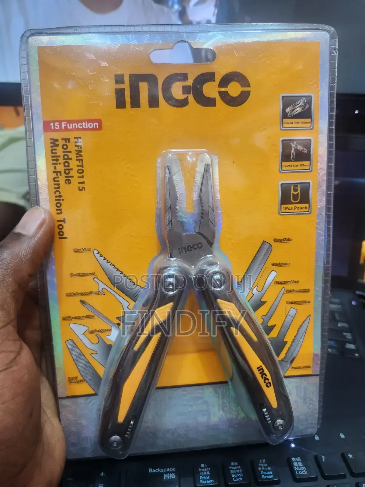 15-Function Foldable Multi Tool Stainless