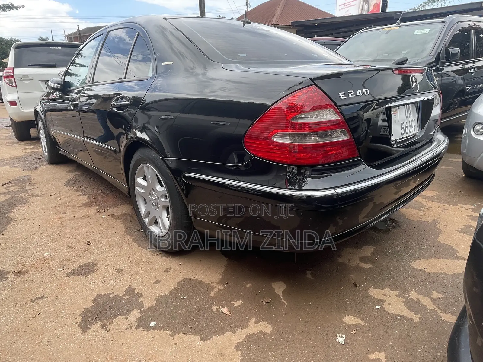 Mercedes-Benz E240 2008 Black