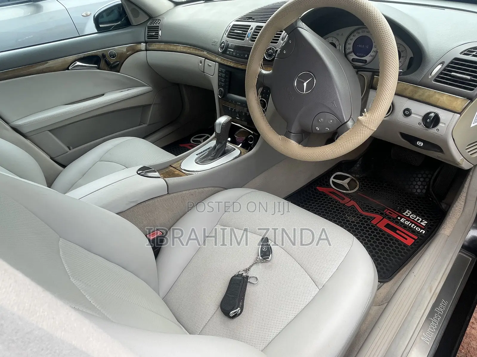 Mercedes-Benz E240 2008 Black