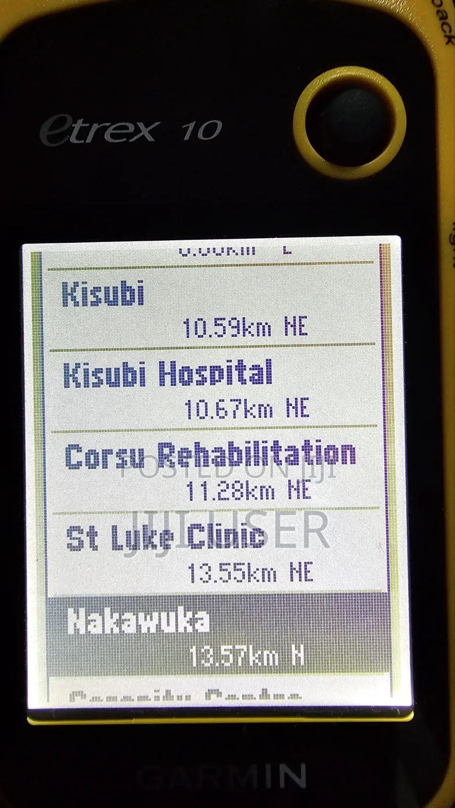 Garmin Etrex 10