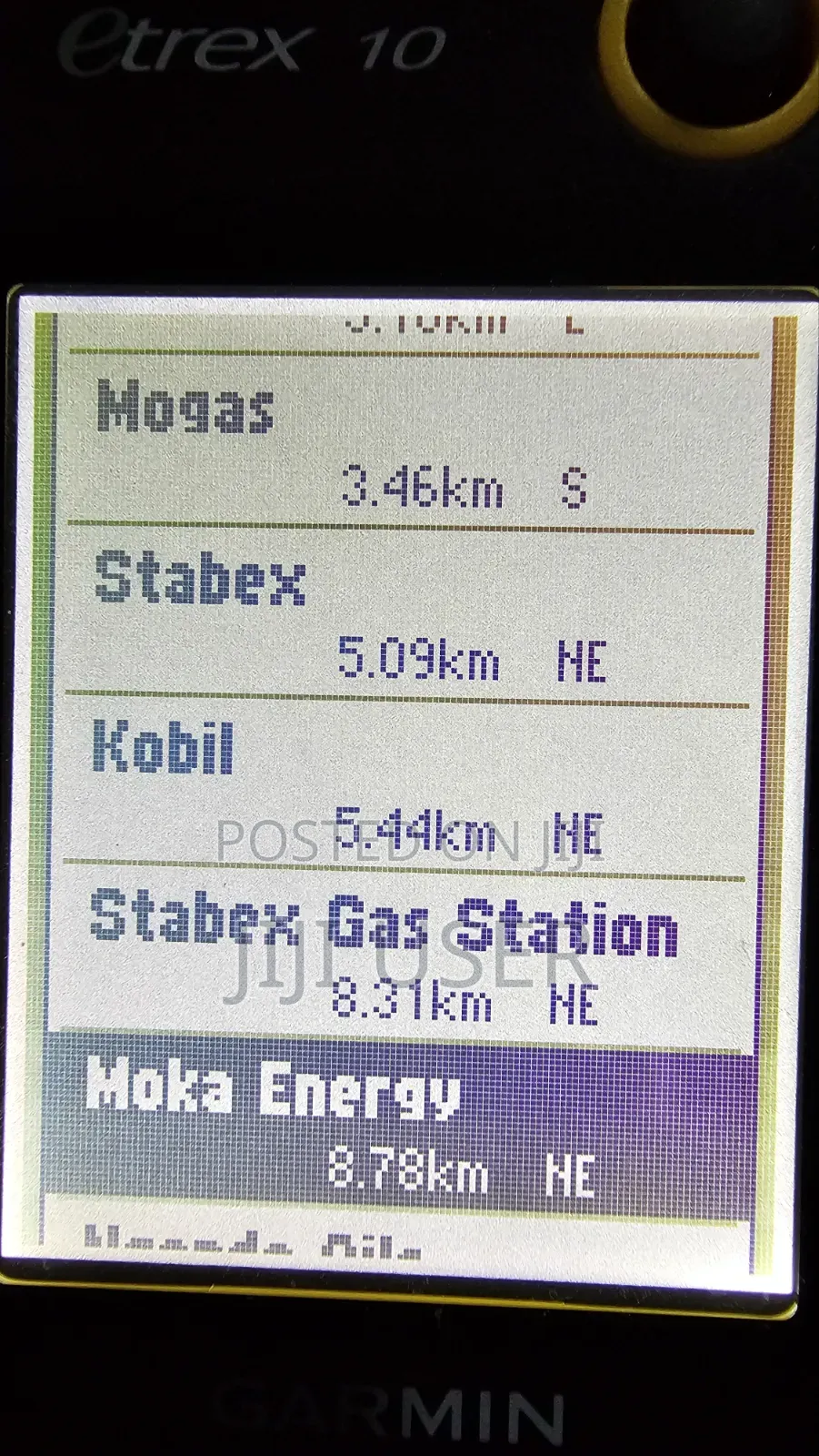 Garmin Etrex 10