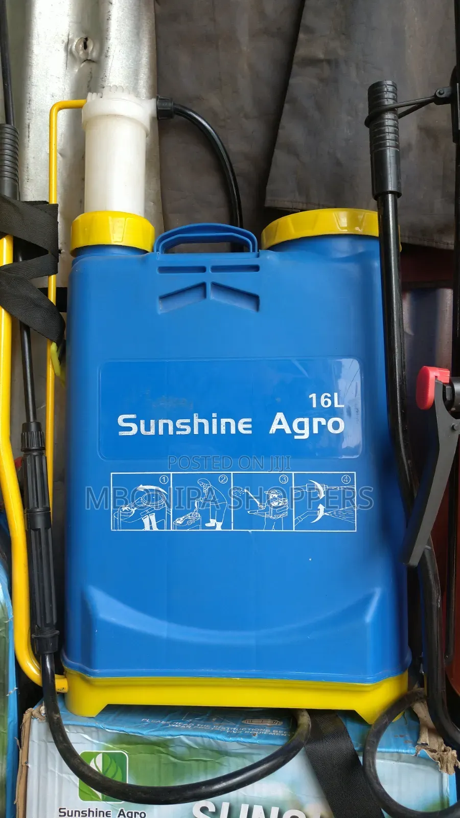 Heavy Duty 16L Manual Knapsack Sprayer