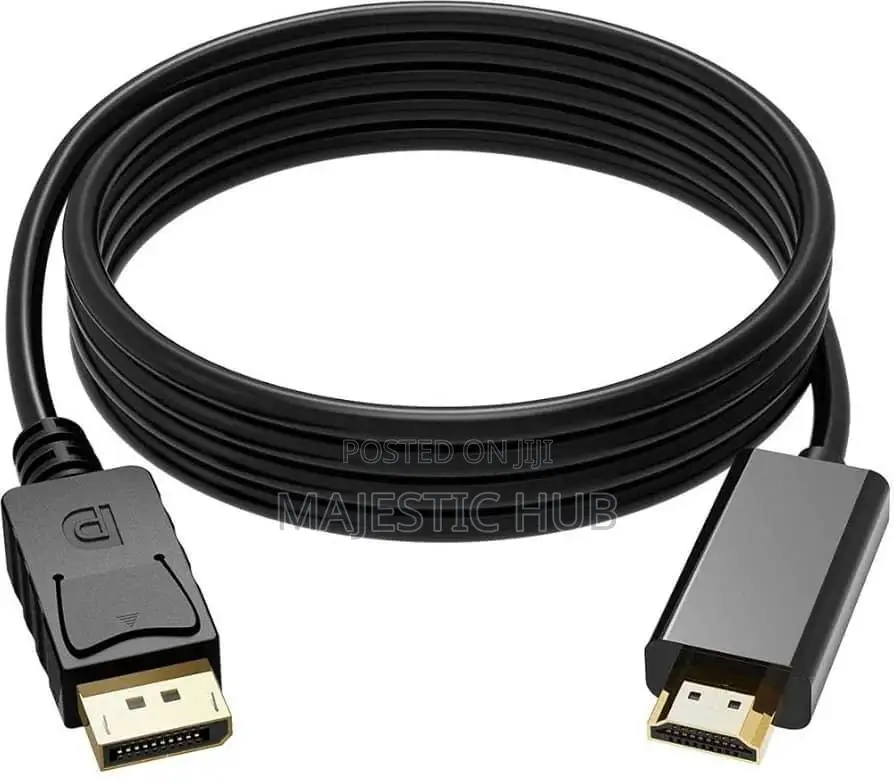 DP to HDTV Cable 1.8M Full HD 1080P Adapter forTV, Monitor Projector
