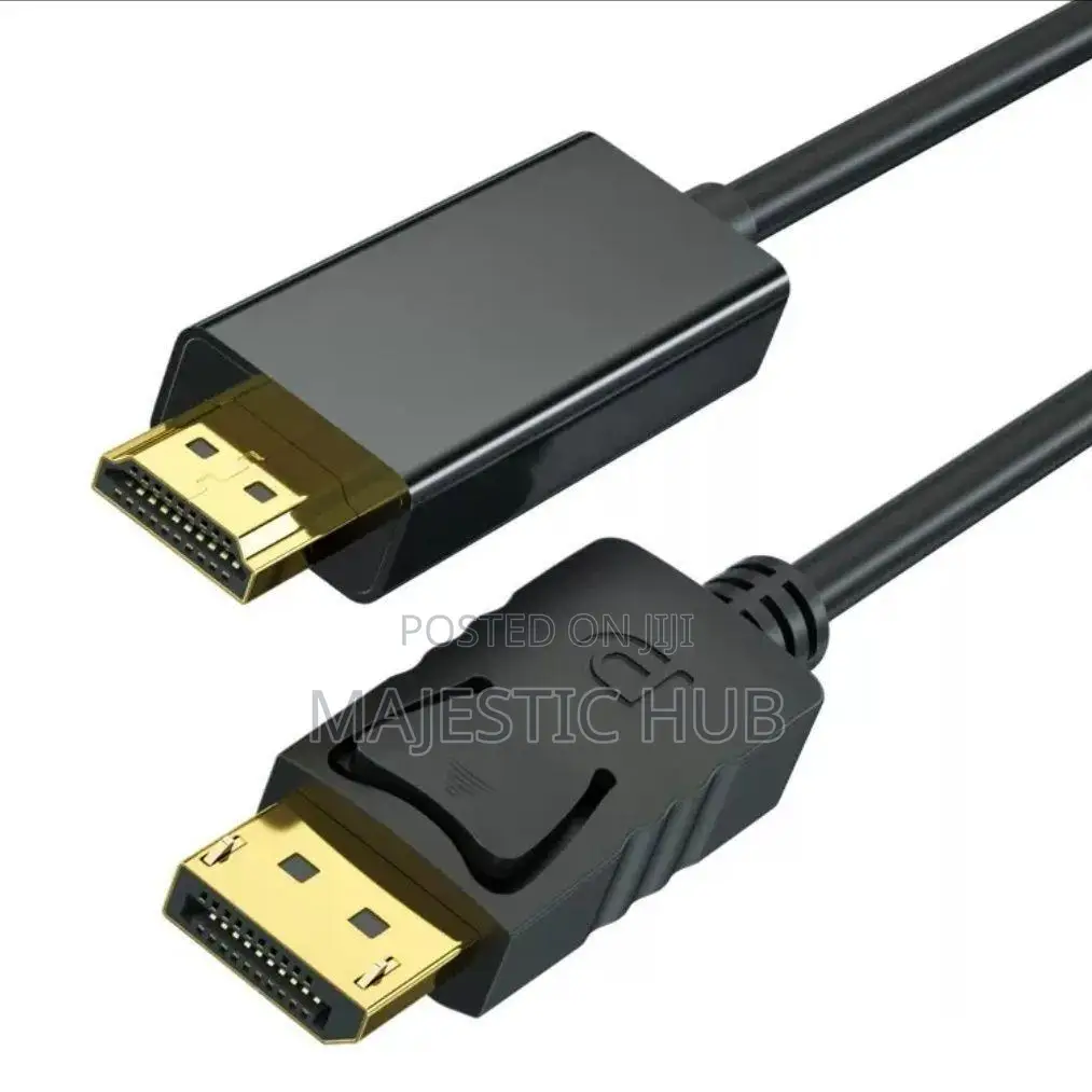 DP to HDTV Cable 1.8M Full HD 1080P Adapter forTV, Monitor Projector