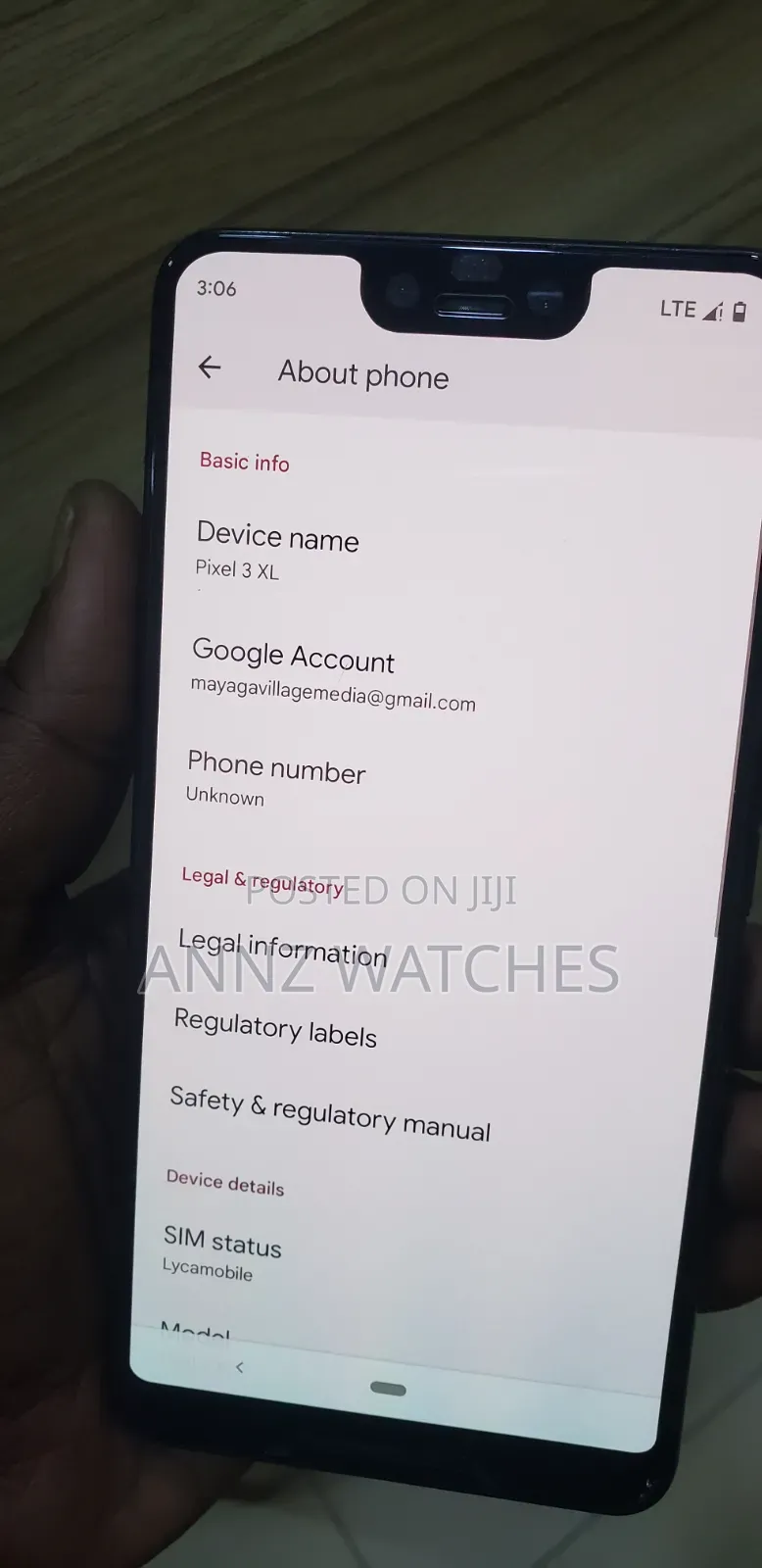 New Google Pixel 3 XL 64 GB Blue