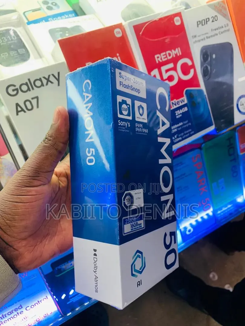 New Tecno Camon 50 256 GB Bronze