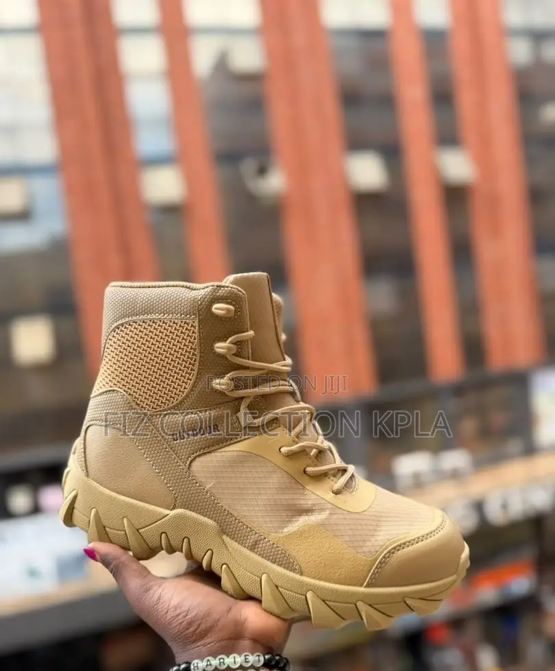 Original Khaki Outdoor Tactical Hiking Boots – Men’s Combat