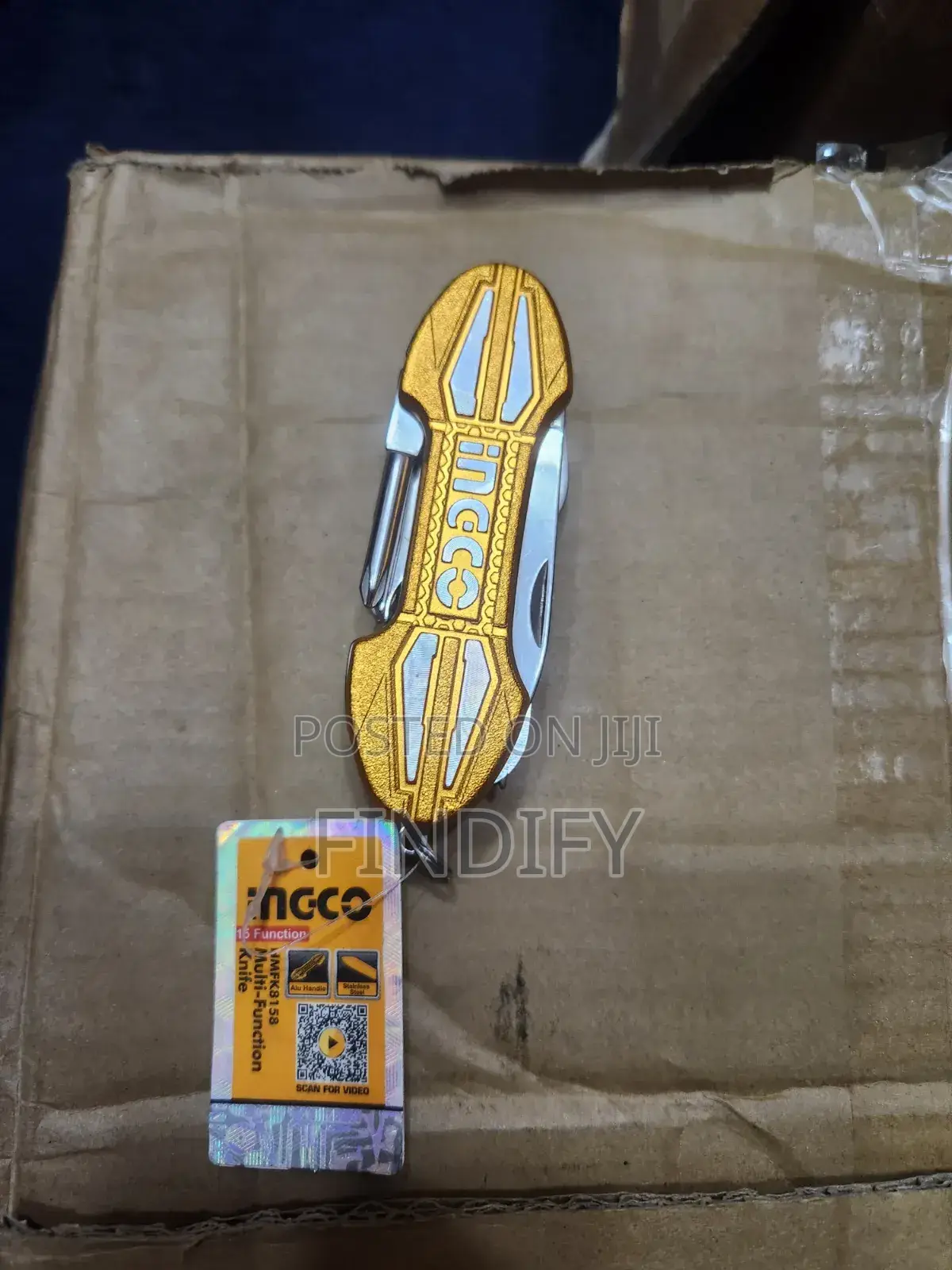 15 Function Multifunctional Pocket Knife INGCO