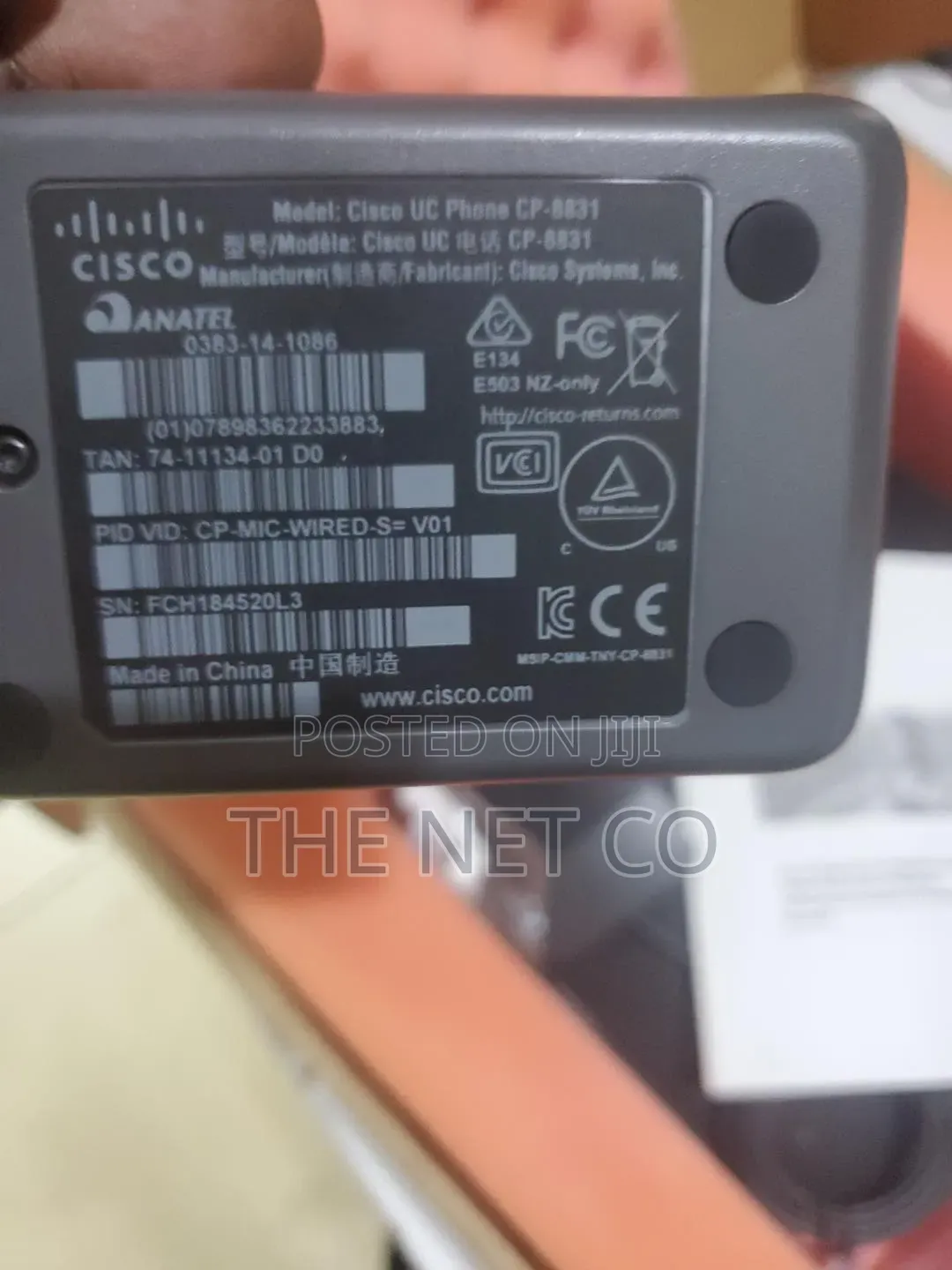 Cisco Unified IP Conference Phone 8831 (CP-8831) - UGANDA
