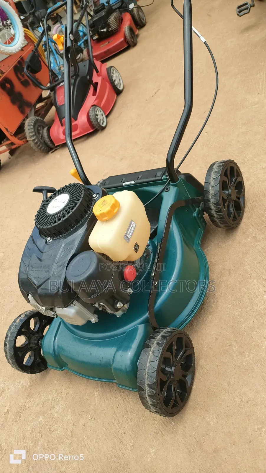UK Kingfisher Petrol Push Rotary Lawnmower.