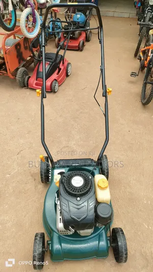 UK Kingfisher Petrol Push Rotary Lawnmower.