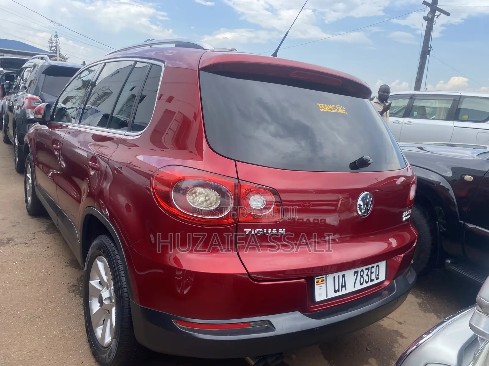 Volkswagen Tiguan 2014 Red