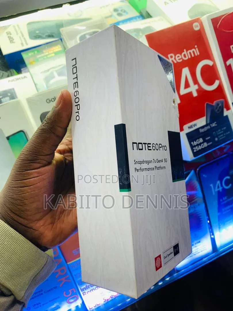 New Infinix Note 60 Pro 256 GB Black