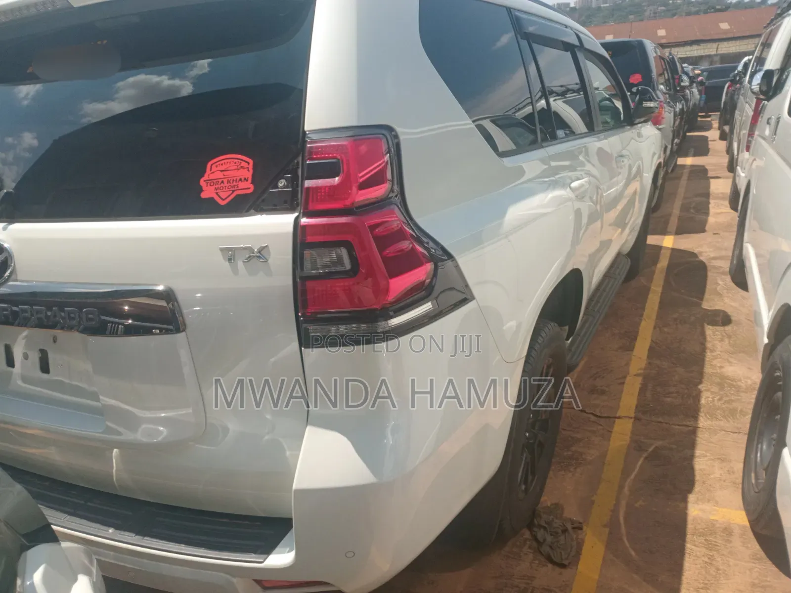 Toyota Land Cruiser Prado 2021 White